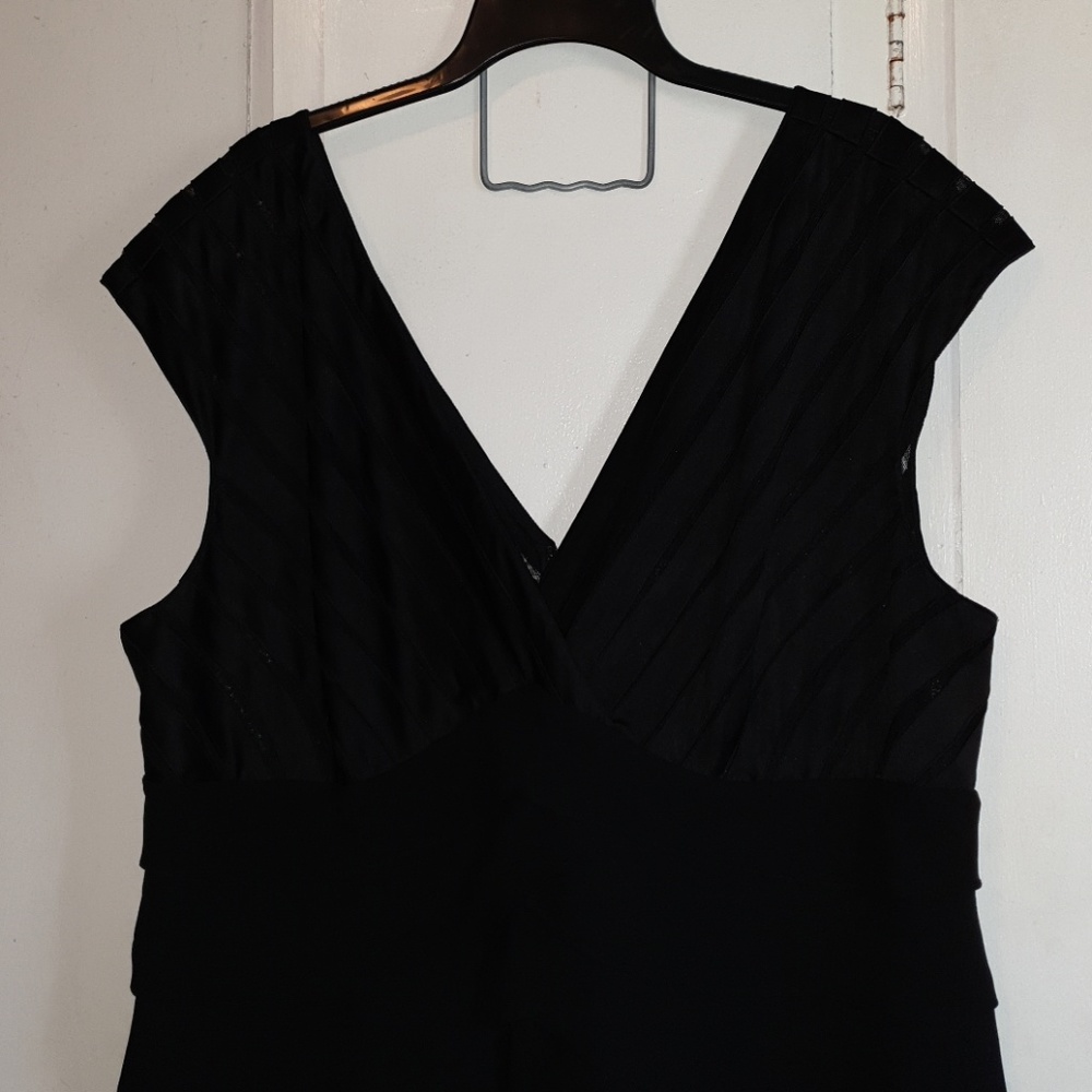 Black Ruffled Dress - Picture 4 of 5